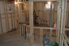 Floating Double Wall Framing